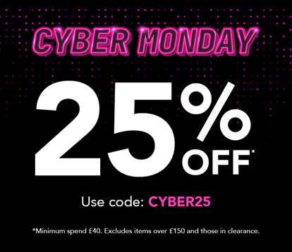 Cyber Monday - 25% off full price items